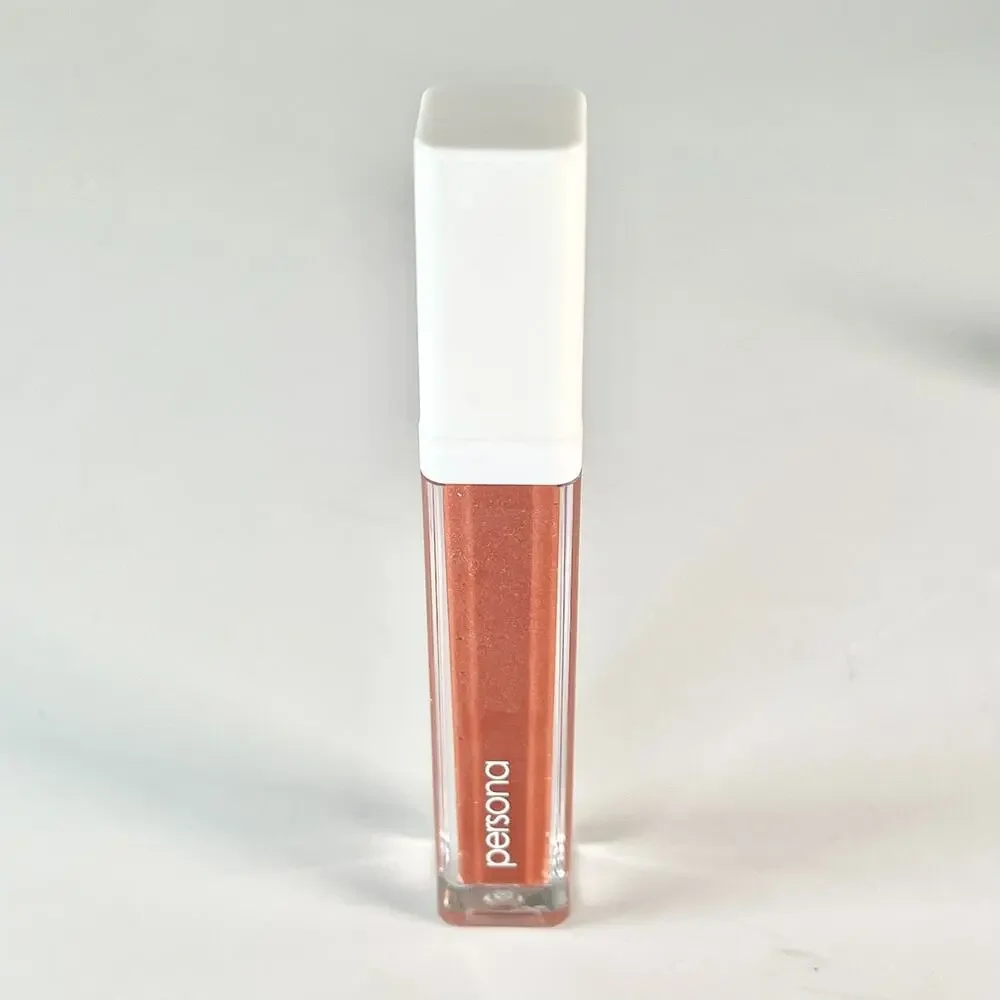Persona Lip Gloss Toffee Vegan Avocado Oil Shea Butter .2 fl oz 6ml New NIB